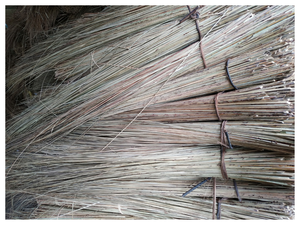 Brosse en fibres de coco naturelles - Flexible et durable, matériau naturel, durée de conservation de 24 mois, pour le nettoyage du jardin et de l'extérieur - Product Image 1
