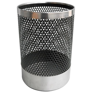 ถังขยะเหล็กคุณภาพสูง งานแฮนด์เมด ตกแต่งสวยงาม เงางาม สำหรับร้านอาหาร - Product Image 3