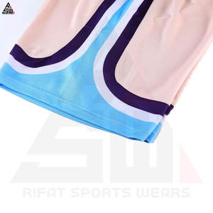 Uniformes de basket-ball de haute qualité Conception personnalisée 100% Polyester Basketball Wear Uniformes Offre Spéciale Uniformes de basket-ball confortables - Product Image 5