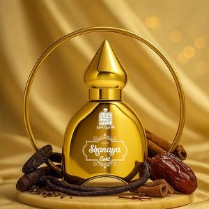 Perfume Adilqadri Shanaya Gold Luxury Gourmand Attar de 10 ml para Ramadán, Eid y ocasiones formales, disponible para la venta - Product Image 1