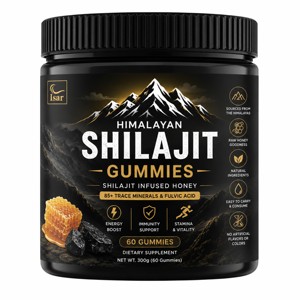 Gomitas de Shilajit del Himalaya 100% Auténticas OEM, Gomitas de Extracto de Shilajit Premium con Sabor Natural a Tamarindo, Gomitas Vegetarianas - Product Image 1