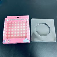 Boîte en papier rigide portable haut de gamme avec fermeture magnétique et poignée |   Emballage écologique biodégradable pour accessoires électroniques