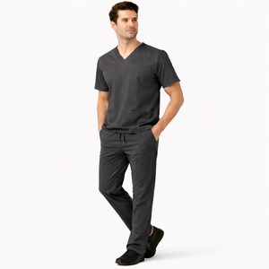Custom Color Medical Scrubs <b>Set</b> for Hospital Staff Lightweight Comfortable Nurse <b>Doctor</b> Uniform - Product Image 1