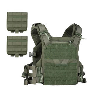 Chaleco de Entrenamiento de Paintball Ajustable y Duradero de Poliéster/Nailon con Costuras Soldadas y Equipo Táctico para Deportes al Aire Libre - Product Image 1