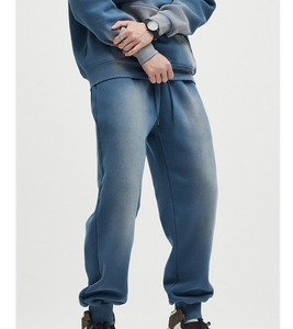 Pantalon de jogging ample en molleton pour homme – Coupe large – Vente en gros - Product Image 3