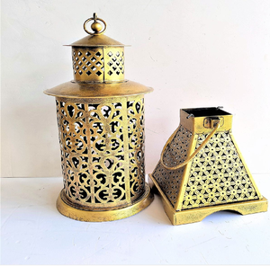 Lanterne en verre mosaïque aux motifs floraux colorés ; émet une lueur chaude et envoûtante, disponible à prix de gros. - Product Image 4