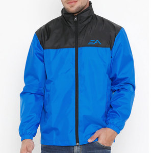 Vestes coupe-vent d'hiver fabriquées avec les meilleurs matériaux, col montant, logo sur le devant, respirantes, écologiques, légères, prix bas - Product Image 1