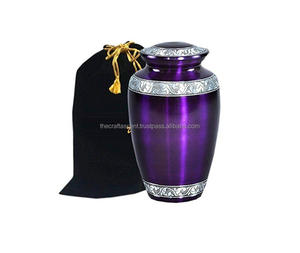 Urne funéraire en aluminium de haute qualité de style américain pour adultes et animaux de compagnie avec gravure, options personnalisables écologiques - Product Image 5