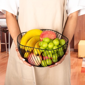 Panier à fruits unique, décoration de table, taille personnalisée, panier de rangement alimentaire de qualité supérieure, panier à fruits plaqué or de haute qualité - Product Image 3