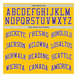 Custom Gold Purple White Authentic Throwback <b>Basketball</b> <b>Jersey</b> Premium Quality <b>Retro</b> Vintage <b>Basketball</b> Uniform Breathable - Product Image 5