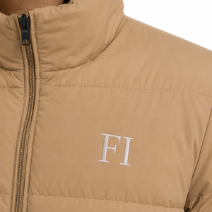Chaqueta de Invierno Acolchada para Hombre, Personalizada al por Mayor, con Cuello Alto, Estilo Urbano, Cierre Frontal con Cremallera, Proveedor de Fábrica OEM ODM, EE. UU. - Product Image 5