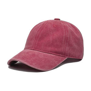 Vintage Washed Dad Hat Custom <b>Baseball</b> <b>Cap</b> Soft Cotton Unstructured Low Profile <b>Cap</b> OEM Manufacturer - Product Image 2