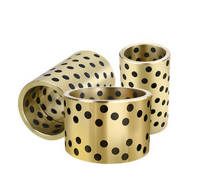 Buje de cobre de diseño de baja fricción autolubricante de grafito - Product Image 2