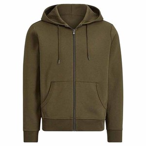 Ventes en gros de sweats à capuche unisexes pour hommes avec logo personnalisé, fermeture éclair, 100% coton molletonné, écologiques, service OEM du Pakistan - Product Image 1