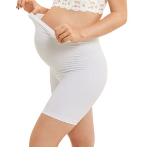 Shorts de grossesse et de maternité pour femmes, taille haute élastique, soutien abdominal, respirants, en coton et élasthanne, imperméables, vente en gros sur mesure - Product Image 6