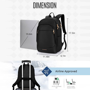 Mochila de Viaje para Computadora Portátil, Impermeable, con Logotipo Personalizado, Expandible, con Puerto USB, para Hombre - Product Image 5