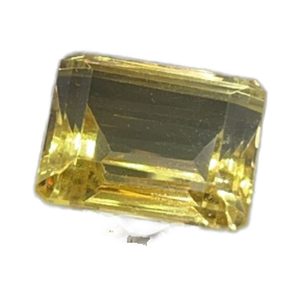 Piedra preciosa facetada en forma de Octágono natural CITRINE 17x13MM para la fabricación de joyas - Product Image 2