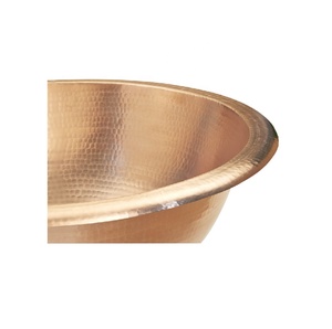 Évier pour bateau fait à la main, en cuivre, - Product Image 3