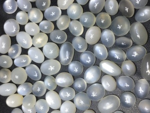 Polished <b>Rainbow</b> Moonstone Loose Gemstone Natural Round Brilliant Cut for Jewelry Making Plain Round Brilliant Cut Cabochon - Product Image 6