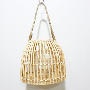 Cesta de Almacenamiento Ecológica de Jacinto de Agua Tejida a Mano con Lámpara de Seagrass para Decoración del Hogar Vietnam Artex Dong Thap - Product Image 2