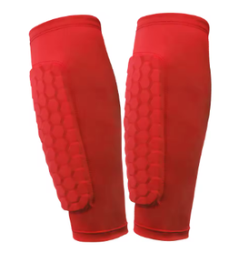 Espinilleras Naranjas HAWK SPORTS INDUSTRIES, Ligeras, de Tela de Algodón, Protección Básica para Deportes, Todas las Temporadas, Universales para Adultos - Product Image 5