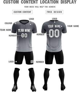 Uniforme de Fútbol sin Mangas con Cuello Redondo, Diseño Moderno, 100% Poliéster, Nuevo Estilo, Personalizable con Logotipo, Calidad Premium para Adultos - Product Image 4