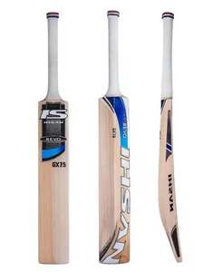 Bate de críquet ihsan sports Revo GX 75 edición English Willow con funda de bate de regalo, agarre adicional y lámina protectora, todo incluido. - Product Image 2