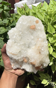 Wholesale Healing <b>Crystal</b> Carved Apophyllite Geode <b>Cluster</b> Citrine <b>Clusters</b> Druzy Handmade Mineral Specimen for Decoration - Product Image 5