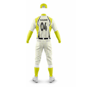 Tenue de baseball personnalisée pour hommes, design couleurs du nom de l'équipe, uniforme de club, uniforme sportif, haute qualité, vente en gros, faible MOQ, uniforme athlétique - Product Image 6