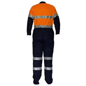 Uniforme de Trabajo de Seguridad Industrial de Alta Visibilidad BETTERGLOWAPPARELMFG Personalizado, Conjunto Unisex de Algodón Transpirable con Certificación CE - Product Image 1