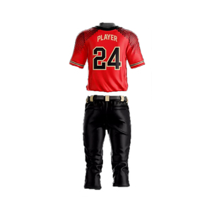2026 New Arrival Custom Made 100% Polyester <b>Baseball</b> Uniform Sets Sublimated Print Quick Dry Custom Logo Positions - Product Image 4