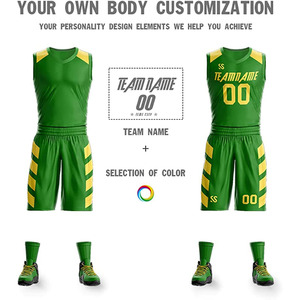 Proveedor de Uniformes de Baloncesto, Fabricante OEM, Logotipo Personalizado, Sublimación, Transpirable, Secado Rápido, Conjunto de Uniforme Deportivo de Poliéster - Product Image 3