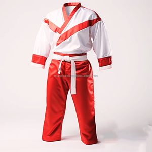Uniforme de Jiu-Jitsu de haute qualité 100% coton lavé et extensible pour les arts martiaux et le karaté ECONEX SPORTS 300g Léger Unisexe - Product Image 2