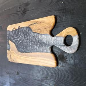 Planche à découper ronde en résine, compatible lave-vaisselle, épaisseur personnalisable pour accessoires de cuisine - Product Image 2