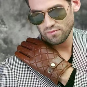 Durable Leather Winter <b>Gloves</b> Thermal Insulated <b>Gloves</b> for Outdoor Work Cold Weather Driving Protection - Product Image 3