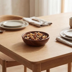 Juego de Tazones de Madera de Acacia/Mango para Catering Profesional, Gran Capacidad, Ecológicos, Hechos a Mano, para Buffet de Hotel - Product Image 6