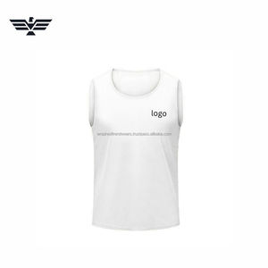 Custom Men's Sleeveless Sports Tank <b>Top</b> | Quick Dry Gym Vest | Breathable <b>Mesh</b> Athletic Training Singlet | Front | 100% - Product Image 1