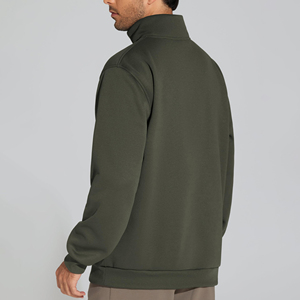 Sudadera Casual para Hombre con Cierre de Cremallera, 100% Algodón, Alta Calidad, para Uso Diario, con Cuello, Color Sólido, Proveedor de Sudaderas - Product Image 2