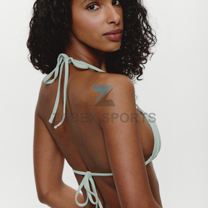 ชุดบิกินี่ชายหาดผู้หญิงพร้อมโลโก้แบบกำหนดเอง ชุดบิกินี่พรีเมียม ชุดว่ายน้ำน้ำหนักเบา ชุดบิกินี่สองชิ้นสำหรับชุดชายหาดฤดูร้อน - Product Image 3