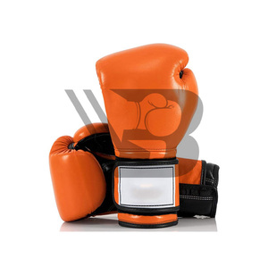 Guantes de Boxeo de Entrenamiento MMA con Logotipo Personalizado de la Mejor Calidad, Transpirables, de Material PU, que Absorben la Humedad, con Cierre y Colores Personalizados para Hombre - Product Image 1