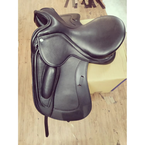 Vente en gros de selle de cheval western de haute qualité, selle d'obstacle anglaise, selle de dressage, selle de randonnée en cuir, séchage rapide, imprimée, OEM - Product Image 6