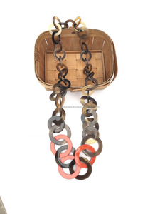 Collares de Lujo Hechos a Mano en Diversos Diseños para Joyerías y Diseñadores, Material de Cuerno de India, Mejor Precio, Artesanías - Product Image 5