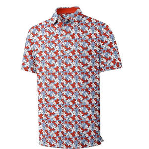 Camiseta de Polo de Golf para Hombre de Secado Rápido y Tejido Elástico, Ropa Deportiva Cómoda para Exteriores en Oferta - Product Image 1