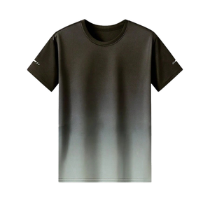 Camiseta Deportiva de Manga Corta para Hombre, Talla Grande, Cuello Redondo, 220g, Ligera, Elástica en Cuatro Direcciones, Transpirable, con Bloques de Color - Product Image 3