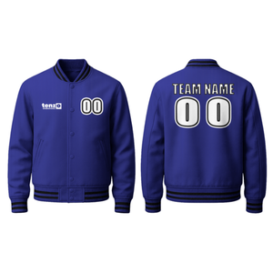 Veste universitaire personnalisée OEM corps en laine 2025 haute qualité Chenille Patch Letterman veste de baseball en gros commandes en gros unisexe. - Product Image 5