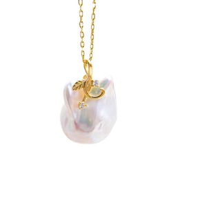 WENCHI Colgante de Plata S925 para Mujer con Perlas de 12-15mm Modelo 10028, Soporte Vacío para Accesorios de Perlas DIY, Collar de Moda - Product Image 5