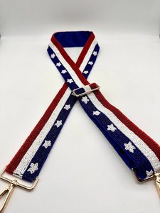 American Flag Purse Strap Red White Blue Adjustable <b>Bag</b> Strap Patriotic Crossbody Strap Clear <b>Bags</b> Handbags USA Fan Gift <b>Camera</b> - Product Image 2