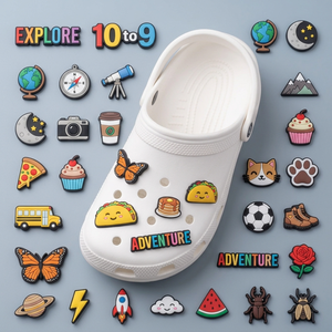 Service OEM de breloques en PVC avec formes personnalisées, détails 3D et marquage privé pour les importateurs et détaillants d'accessoires de mode - Product Image 1