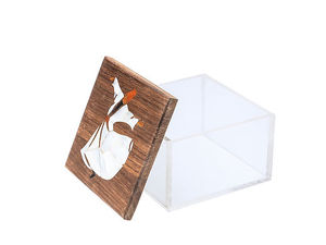 Caja de Dulces Moonlight Pearl para Ramadán, con Incrustaciones de Concha Premium y Acrílico, para Servir Iftar, Regalar y Decorar el Hogar con Elegancia - Product Image 3