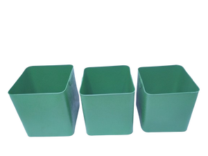 Maceta redonda de metal con acabado martillado, maceta decorativa para interiores y exteriores, maceta de jardín duradera, resistente al óxido, contenedor para plantas para el hogar. - Product Image 6